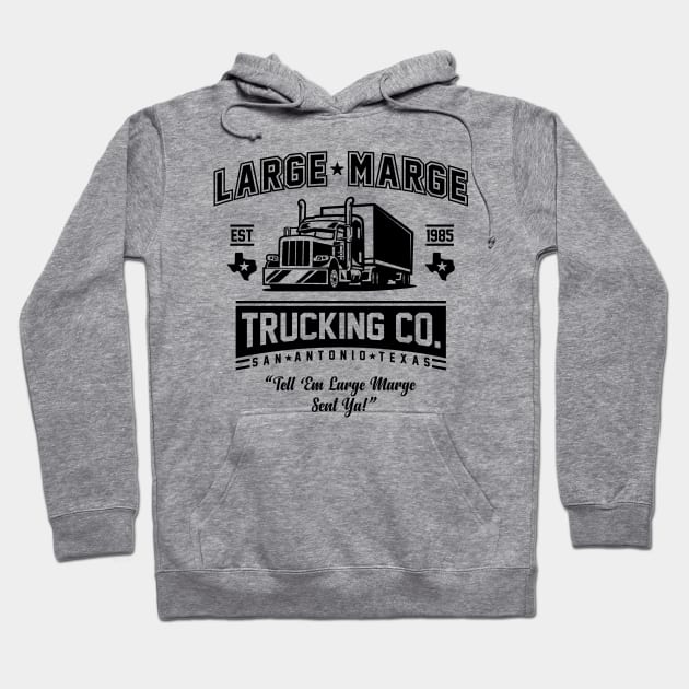 Large Marge Trucking Company Hoodie by TwistedCharm